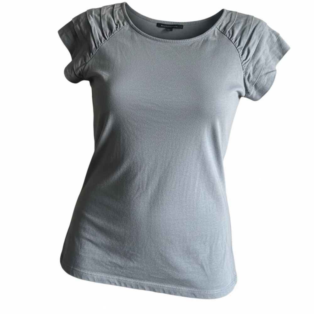 Banana Republic Light Blue Ruffle Sleeve Tee Size L
